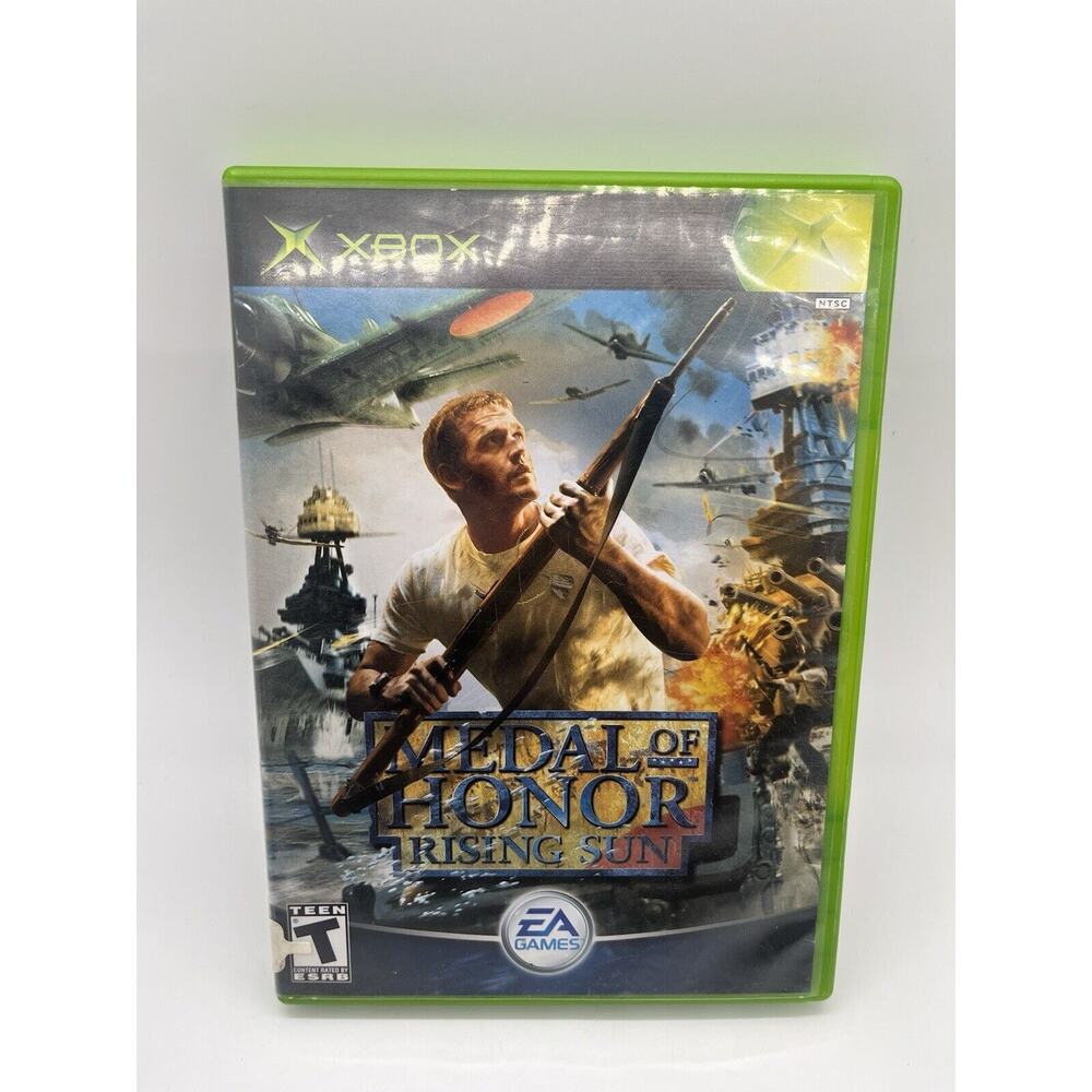 Medal of Honor: Rising Sun (Xbox) *W/Manual - CLEANED & TESTED